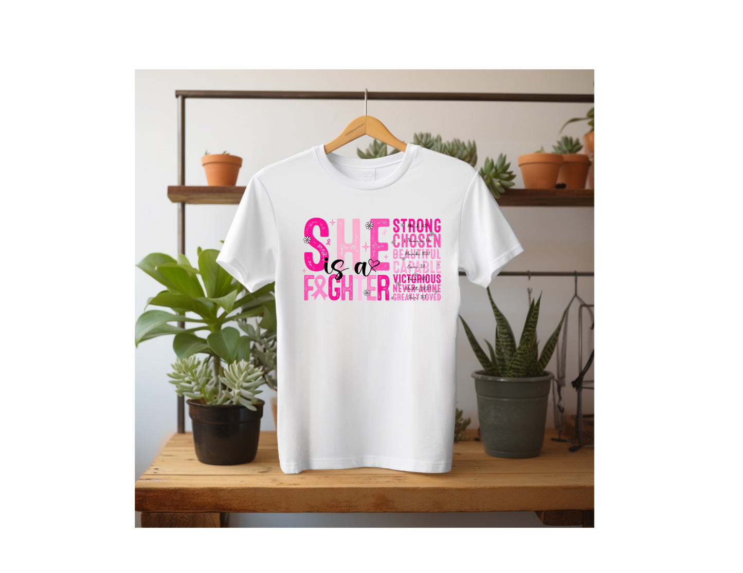 She is a Fighter | Breast Cancer Awareness